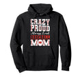 Baseball Mom Hoodie - Unique Graphic for Adults - T-Shirt, Sweatshirt, Hoodie