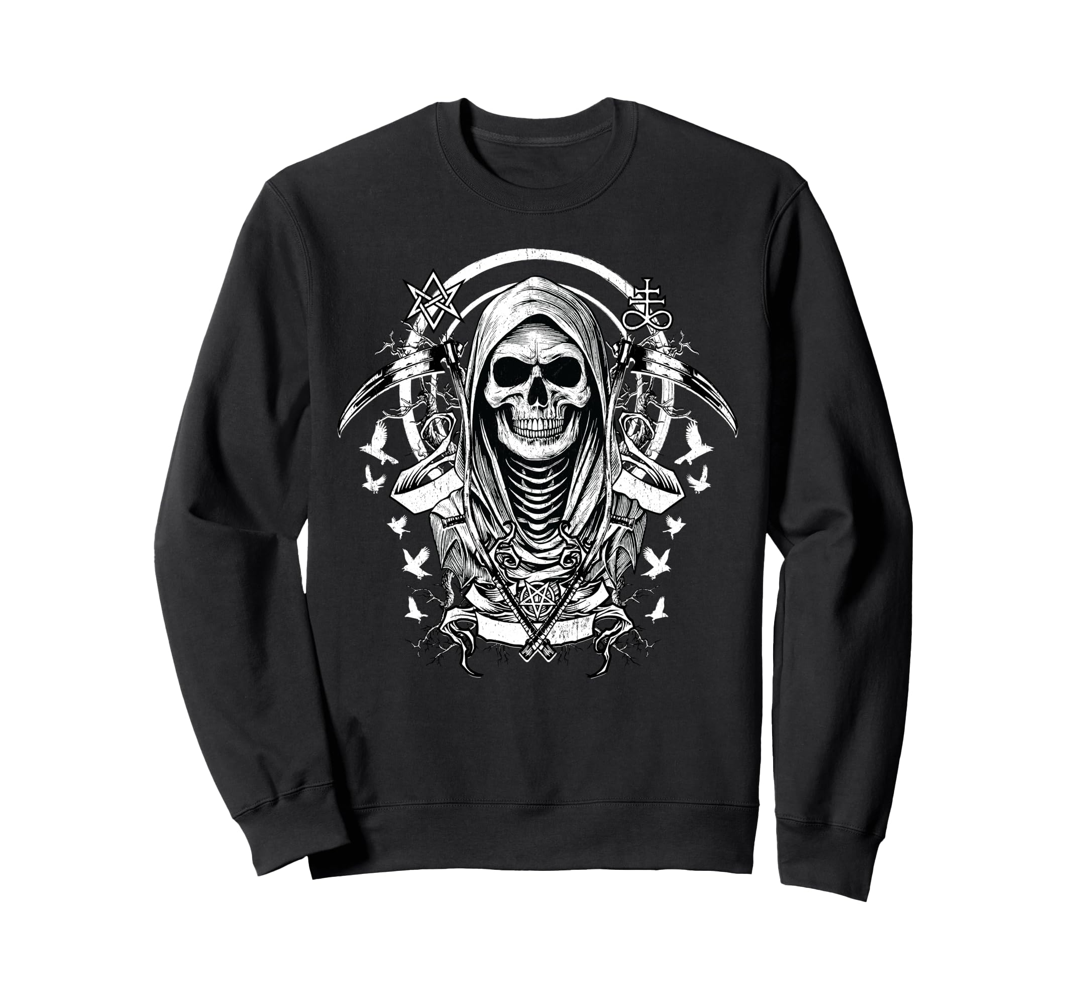 Gothic Aesthetic Skeleton Grunge Occult Sweatshirt - Unique Graphic Unisex - T-Shirt, Sweatshirt, Hoodie