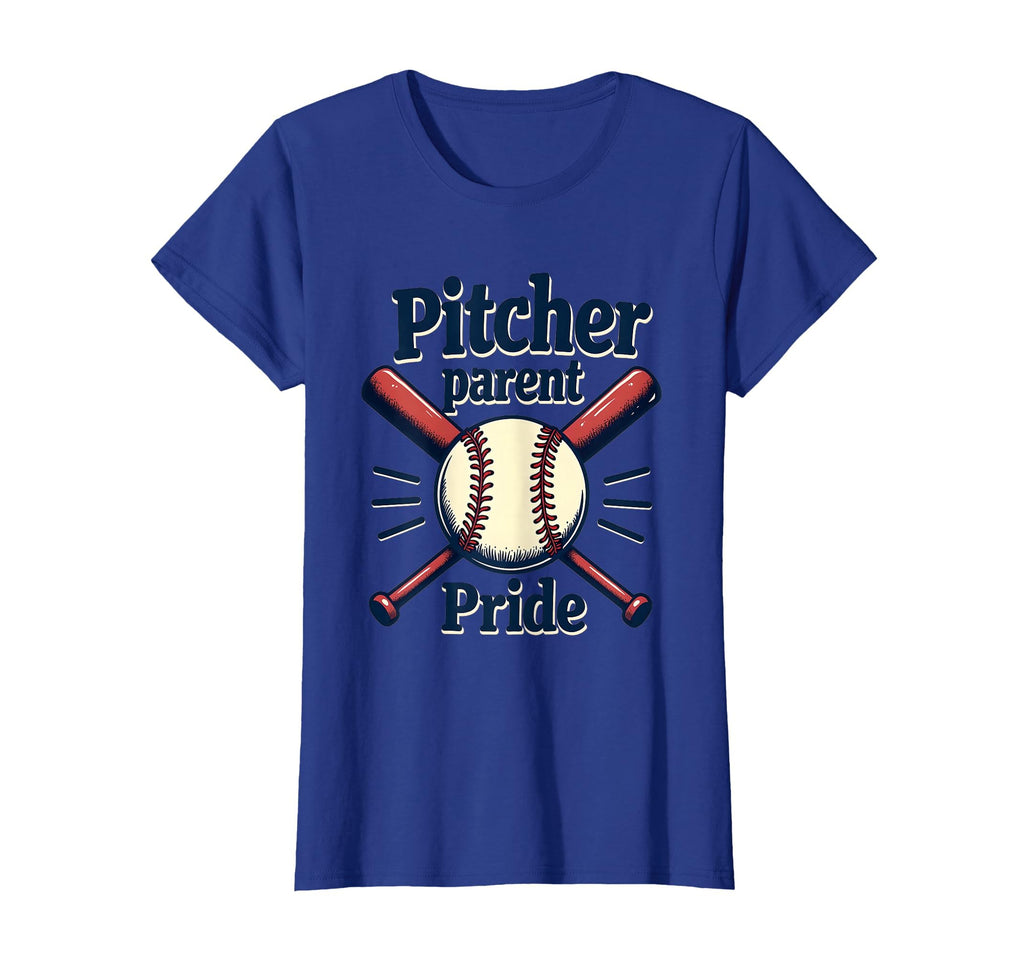 Pitcher Parent Pride Baseball Mom T-Shirt - Aesthetic Graphic for Adults - T-Shirt, Sweatshirt, Hoodie
