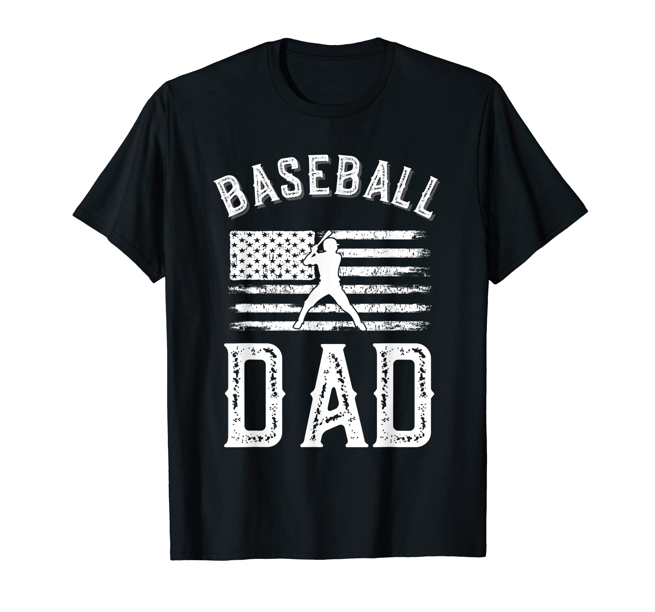 Baseball Dad Funny Fathers Day Gift T-Shirt - Custom Art Print Men Women - T-Shirt, Sweatshirt, Hoodie
