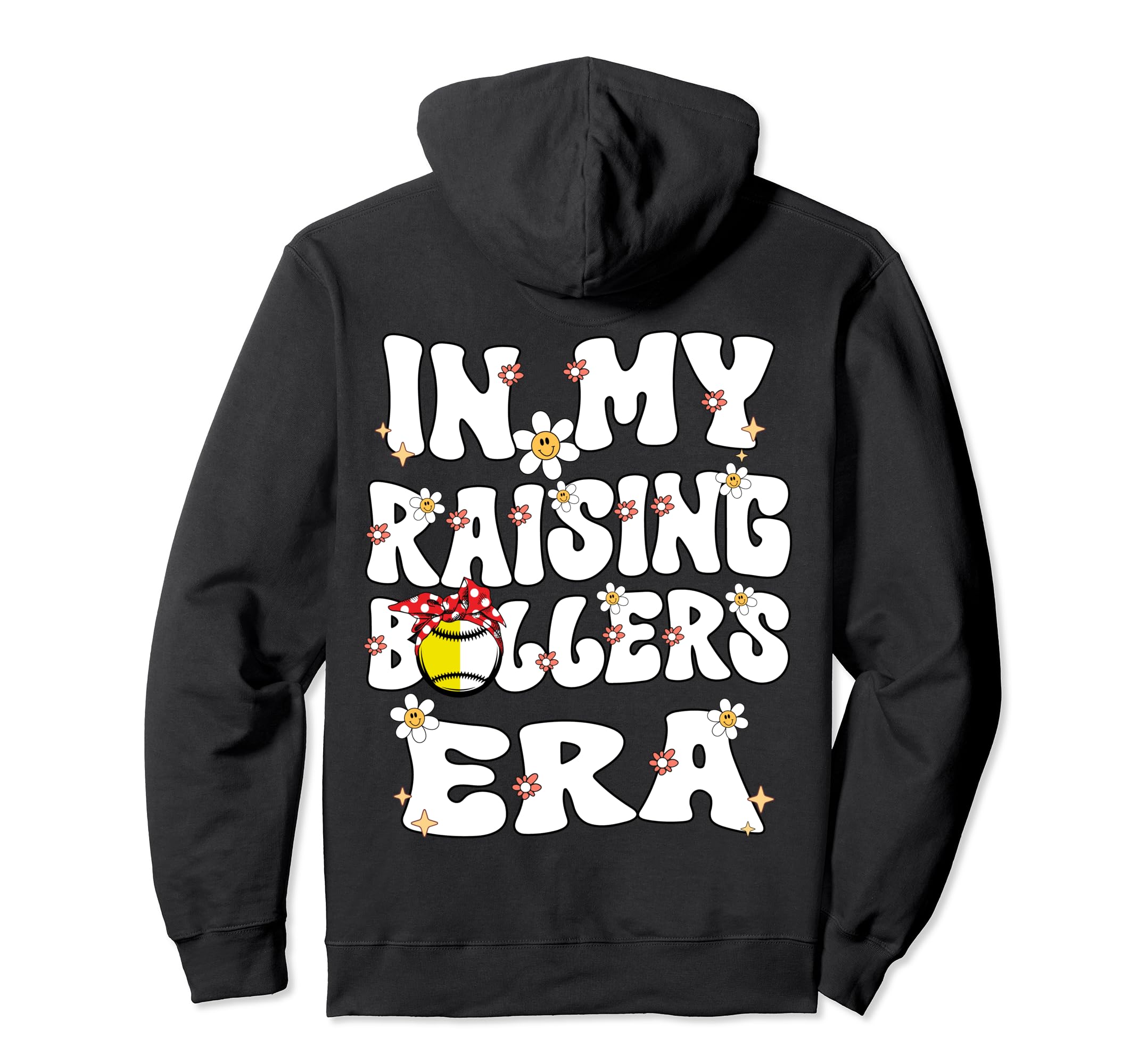 My Raising Baller Era Baseball Hoodie - Aesthetic Graphic for Adults - T-Shirt, Sweatshirt, Hoodie