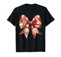 Baseball Mom Coquette Bow Mothers Day T-Shirt - Unique Graphic Unisex - T-Shirt, Sweatshirt, Hoodie