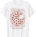 Geometrical Da Vinci Vitruvian Pizza Gift. - Adult & Kids T-Shirts, Sweatshirts & Hoodies apparel design preview 1