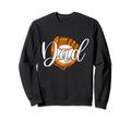 Funny Dad Baseball Heart Fathers Sweatshirt - Minimalist Print Men Women - T-Shirt, Sweatshirt, Hoodie