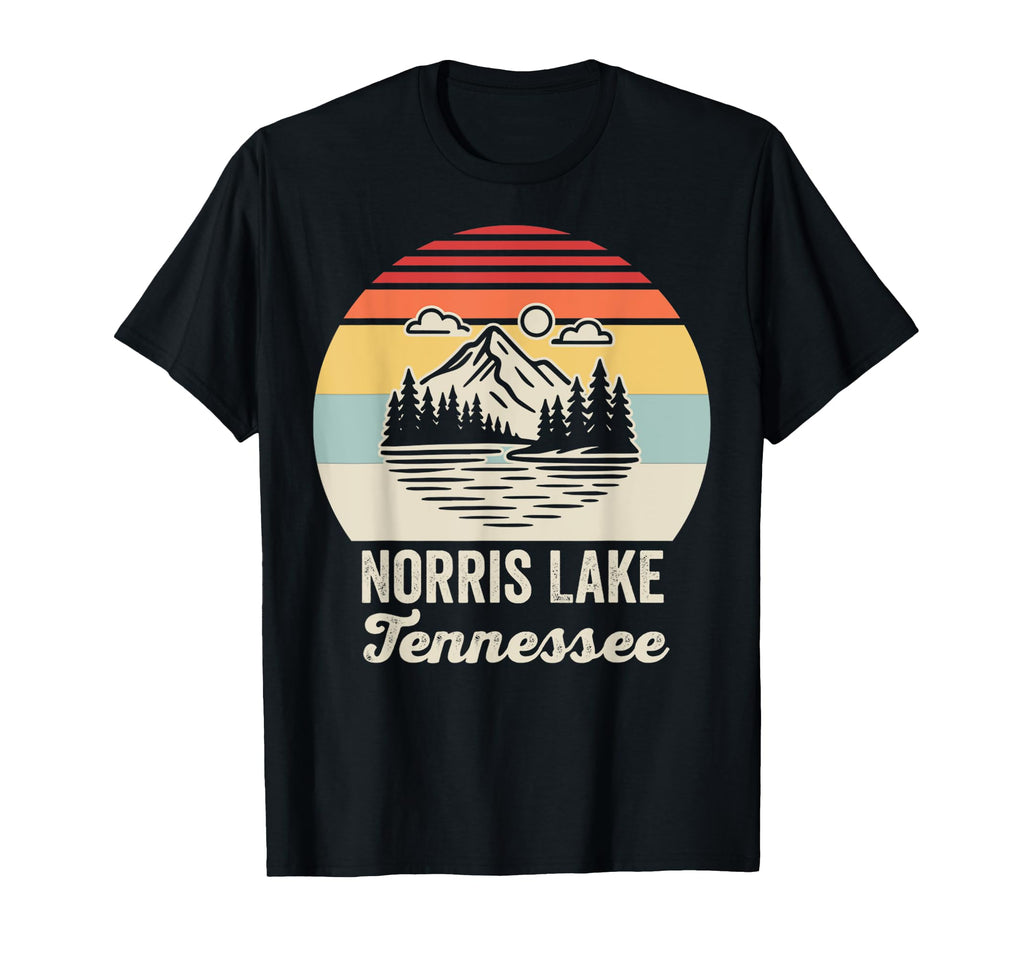 Norris Lake Tennessee Mountain Sunset T-Shirt - Streetwear Style Unisex - T-Shirt, Sweatshirt, Hoodie