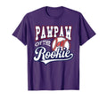 Grandpa Pawpaw Number 1 Rookie Baseball T-Shirt - Aesthetic Graphic Unisex - T-Shirt, Sweatshirt, Hoodie