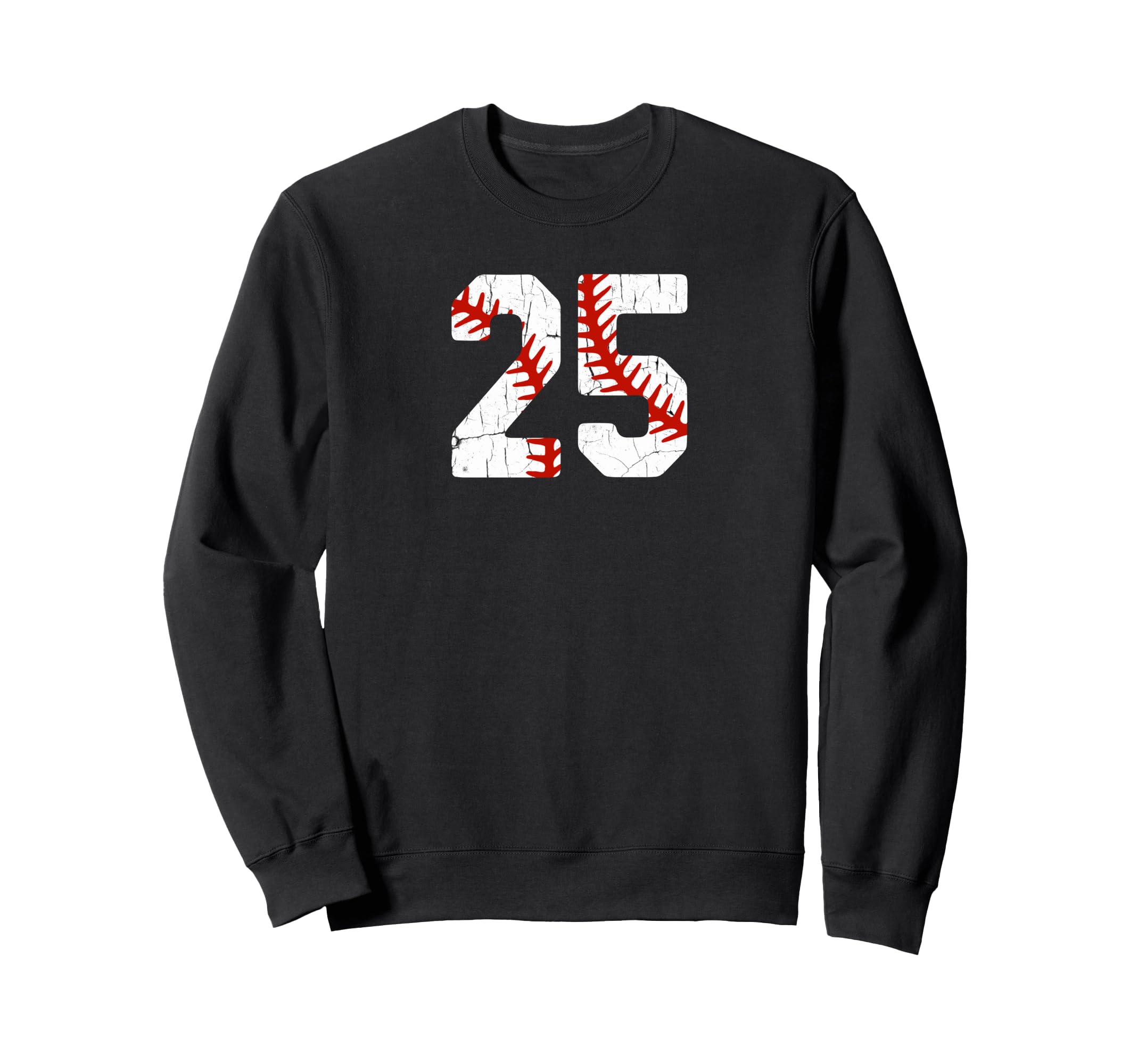 Baseball Player Jersey Number 25 25 Sweatshirt - Unique Graphic Unisex - T-Shirt, Sweatshirt, Hoodie