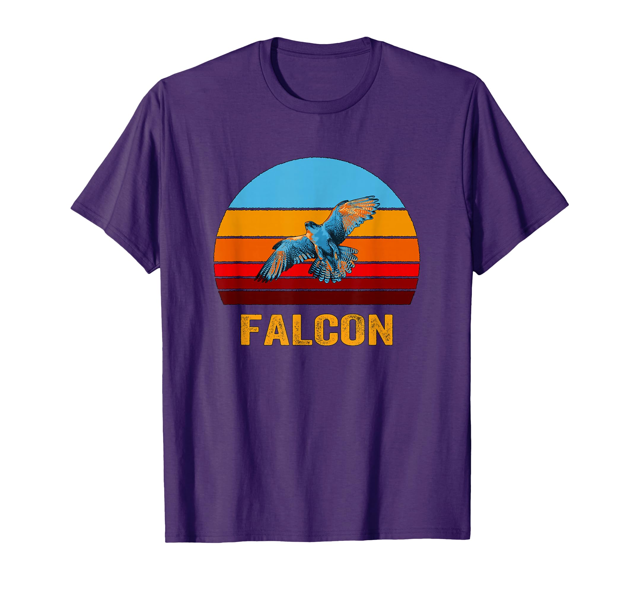 Sunset Falcon T-Shirt - Trendy Graphic Men Women - T-Shirt, Sweatshirt, Hoodie
