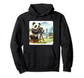 Panda Camera Photographer Capturing Hoodie - Streetwear Style Unisex - T-Shirt, Sweatshirt, Hoodie
