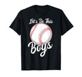 Lets Do This Baseball Mama Sayings Mom T-Shirt - Minimalist Print Men Women - T-Shirt, Sweatshirt, Hoodie