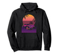Synthwave Sport Car Aesthetic Hoodie - Casual Everyday Wear Men Women - T-Shirt, Sweatshirt, Hoodie