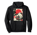Cat Ramen Aesthetic Japanese Ukiyo E Hoodie - Aesthetic Graphic for Adults - T-Shirt, Sweatshirt, Hoodie