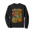 Barcelona Spain Travel Lover And Sweatshirt - Minimalist Print Men Women - T-Shirt, Sweatshirt, Hoodie