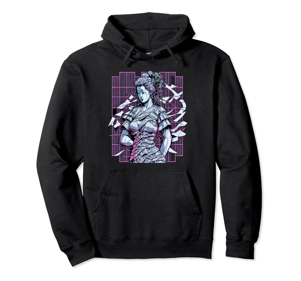Japan Aesthetic Vaporwave Hoodie - Casual Everyday Wear for Adults - T-Shirt, Sweatshirt, Hoodie
