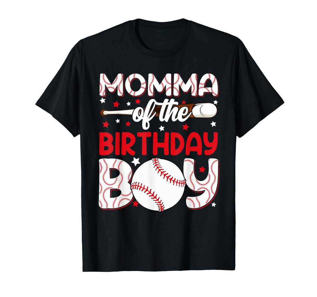 Momma Birthday Baseball Party T-Shirt - Casual Everyday Wear for Adults - T-Shirt, Sweatshirt, Hoodie