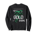 Bold Steps Y2K Streetwear Sweatshirt - Custom Art Print Men Women - T-Shirt, Sweatshirt, Hoodie