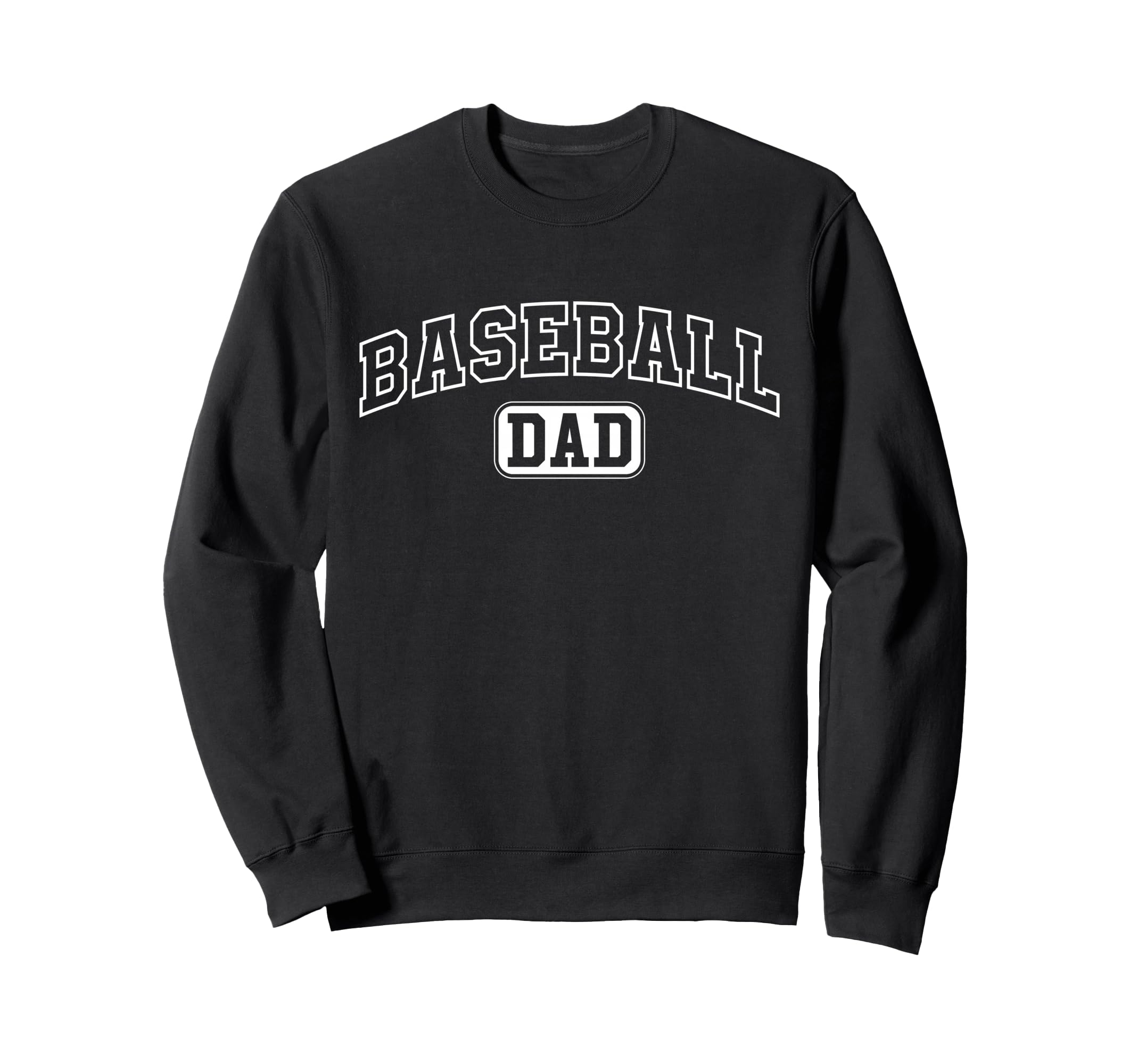 Baseball Dad Funny Athletic Sweatshirt - Streetwear Style for Adults - T-Shirt, Sweatshirt, Hoodie