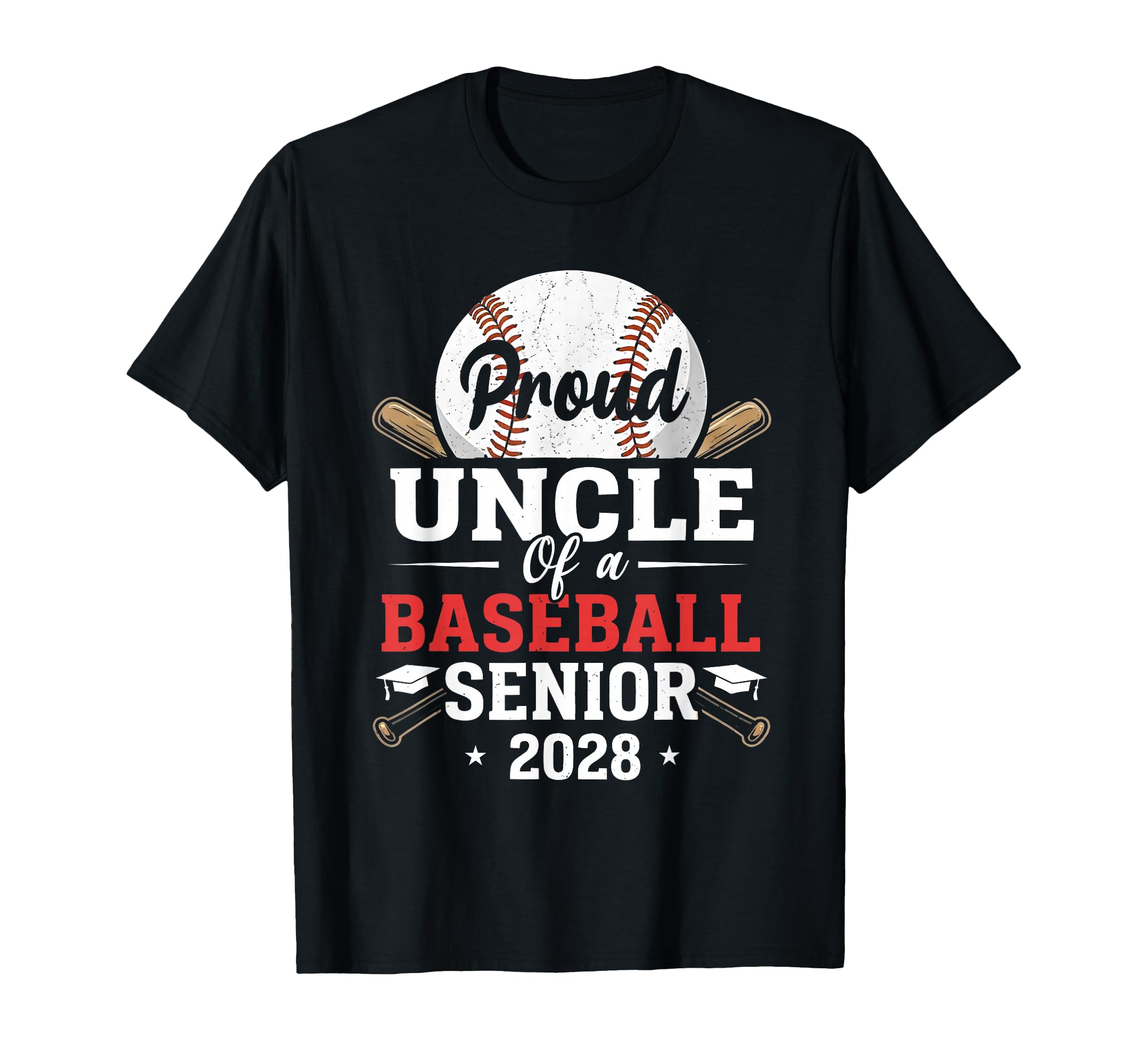 Proud Uncle 2028 Senior Class 2028 T-Shirt - Aesthetic Graphic for Adults - T-Shirt, Sweatshirt, Hoodie