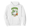 Goose Groovy Silly Floral Goose Hoodie - Trendy Graphic for Adults - T-Shirt, Sweatshirt, Hoodie