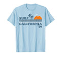 Surf California Beach Sunset Surf T-Shirt - Casual Everyday Wear Unisex - T-Shirt, Sweatshirt, Hoodie