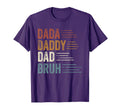 Dada Daddy Dad Bruh Gifts Dad T-Shirt - Minimalist Print for Adults - T-Shirt, Sweatshirt, Hoodie