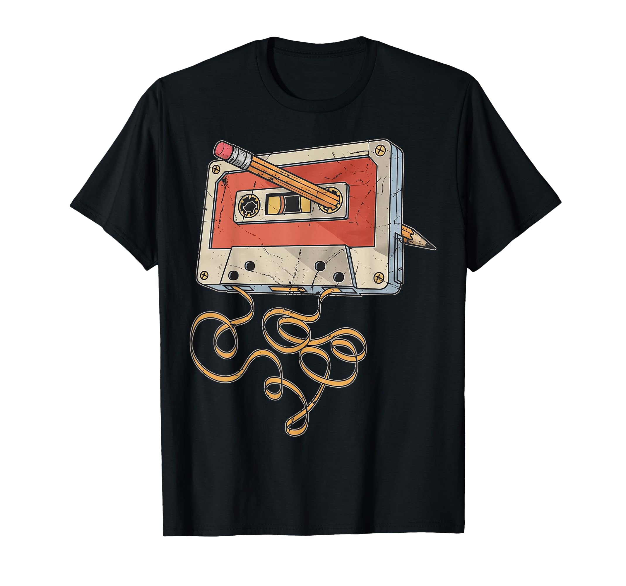 Cassette Tape 80S 90S Mixtape Music Art T-Shirt - Novelty Apparel Unisex - T-Shirt, Sweatshirt, Hoodie