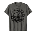 Courtside Mama Basketball Mom Game Day T-Shirt - Trendy Graphic for Adults - T-Shirt, Sweatshirt, Hoodie