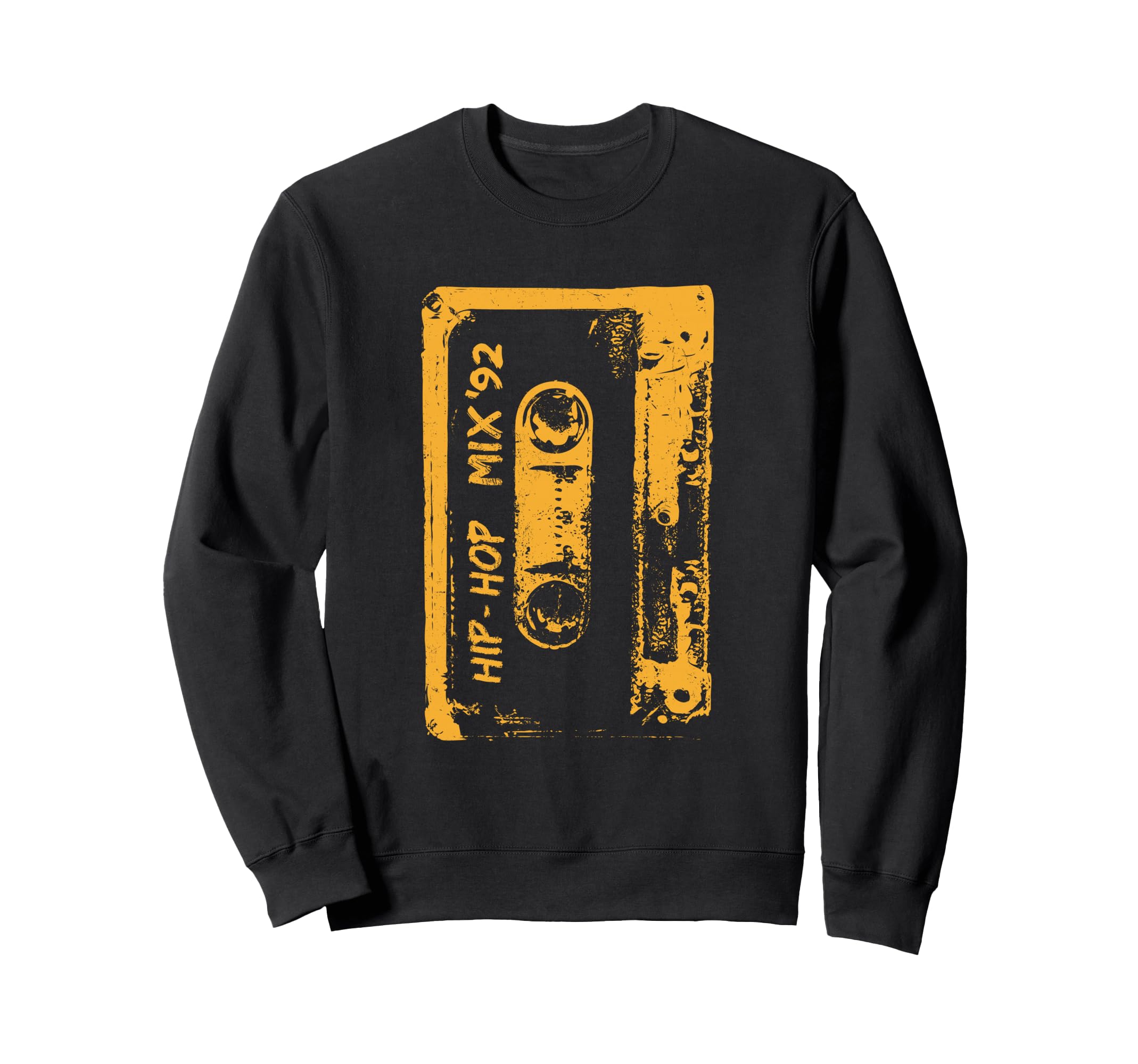 Hip Hop Rap Mixtape Cassette 90S Sweatshirt - Casual Everyday Wear Unisex - T-Shirt, Sweatshirt, Hoodie