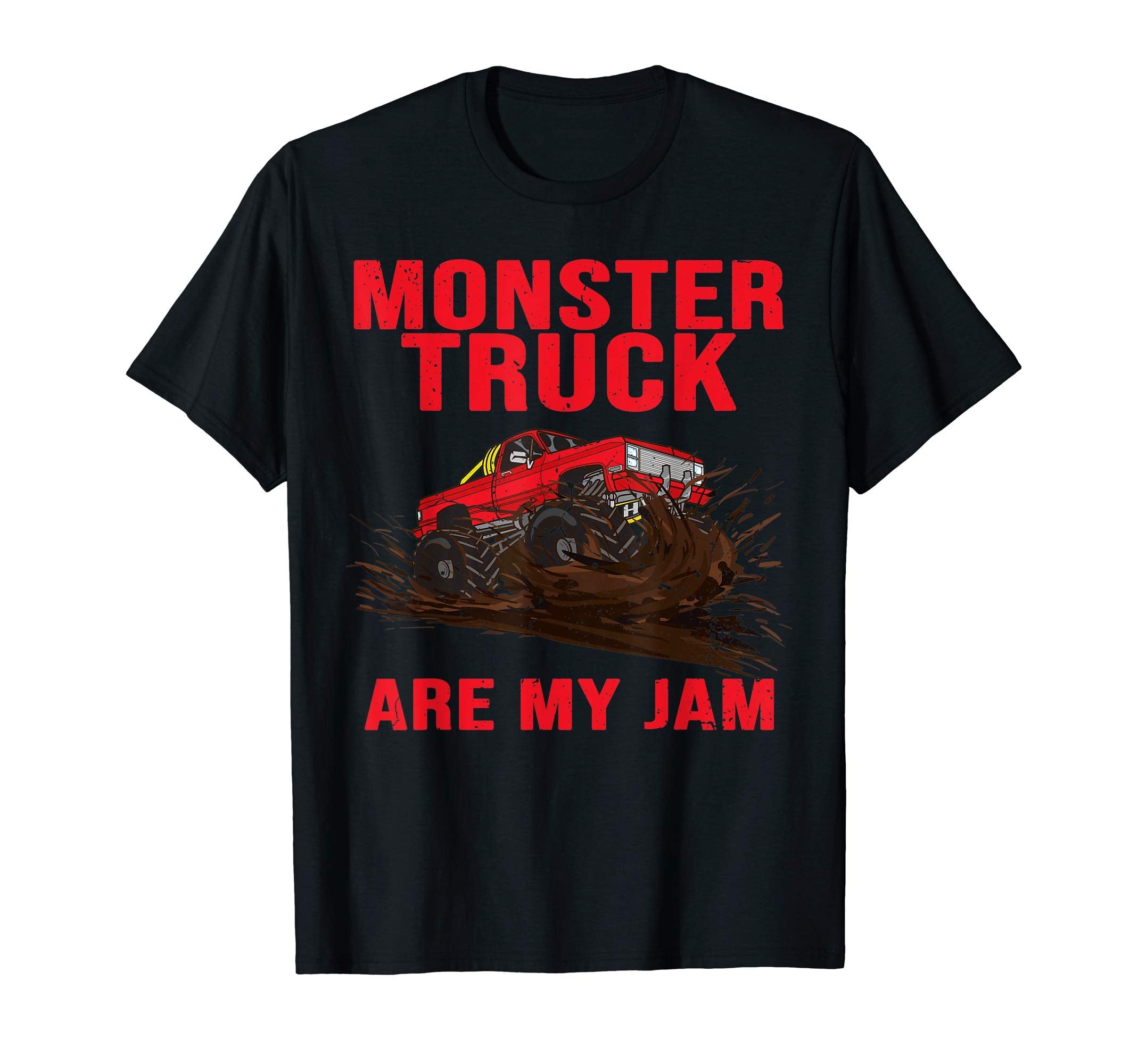 Monster Truck Are My Jam Sunset Gift T-Shirt - Aesthetic Graphic Unisex - T-Shirt, Sweatshirt, Hoodie