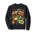 Radio Set Music Funny 80S 90S Sweatshirt - Streetwear Style for Adults - T-Shirt, Sweatshirt, Hoodie