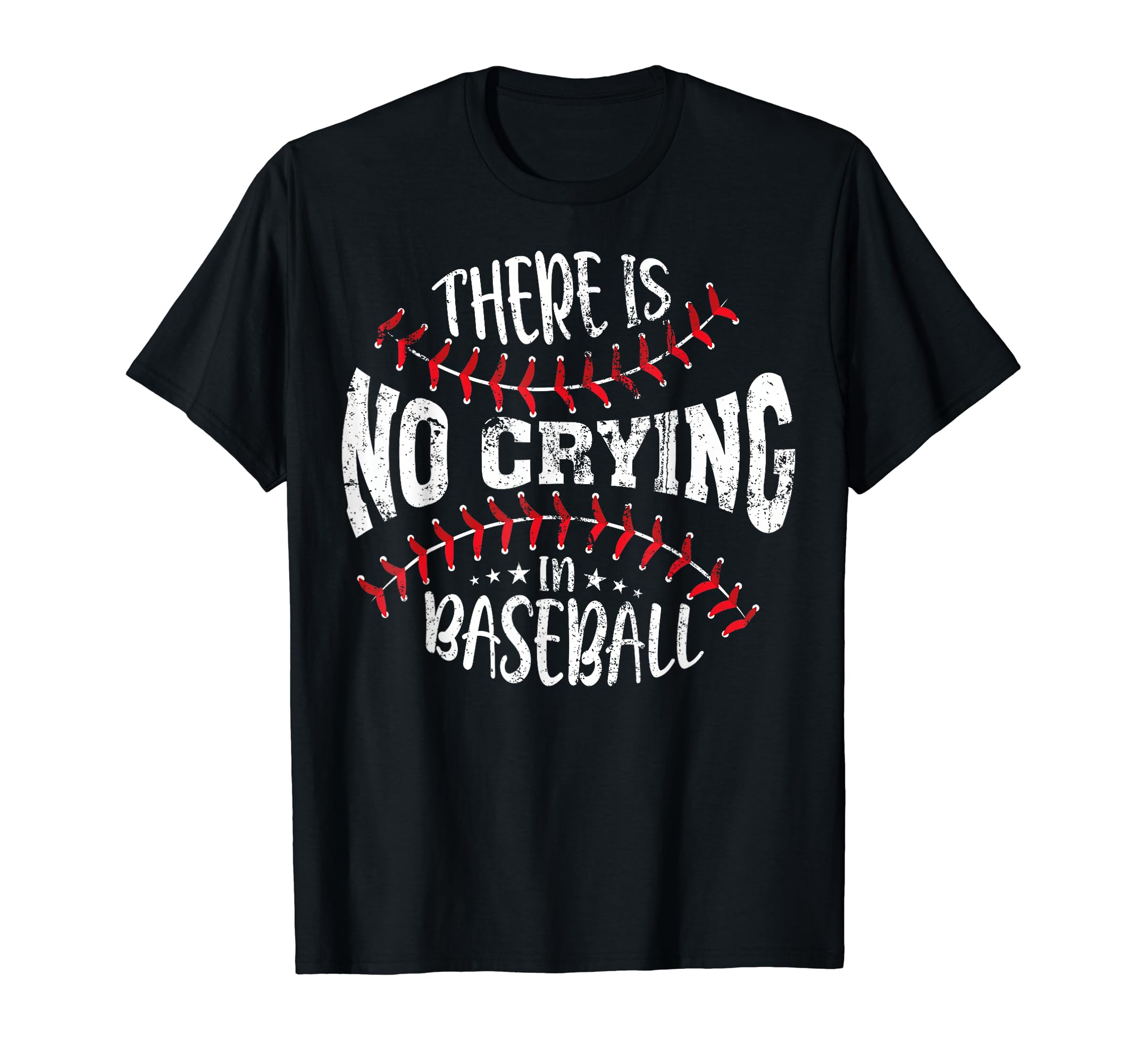 There Is No Crying Baseball T-Shirt - Custom Art Print Men Women - T-Shirt, Sweatshirt, Hoodie