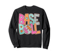 Baseball Son Mom Mama Doodles Dots Sweatshirt - Unique Graphic for Adults - T-Shirt, Sweatshirt, Hoodie