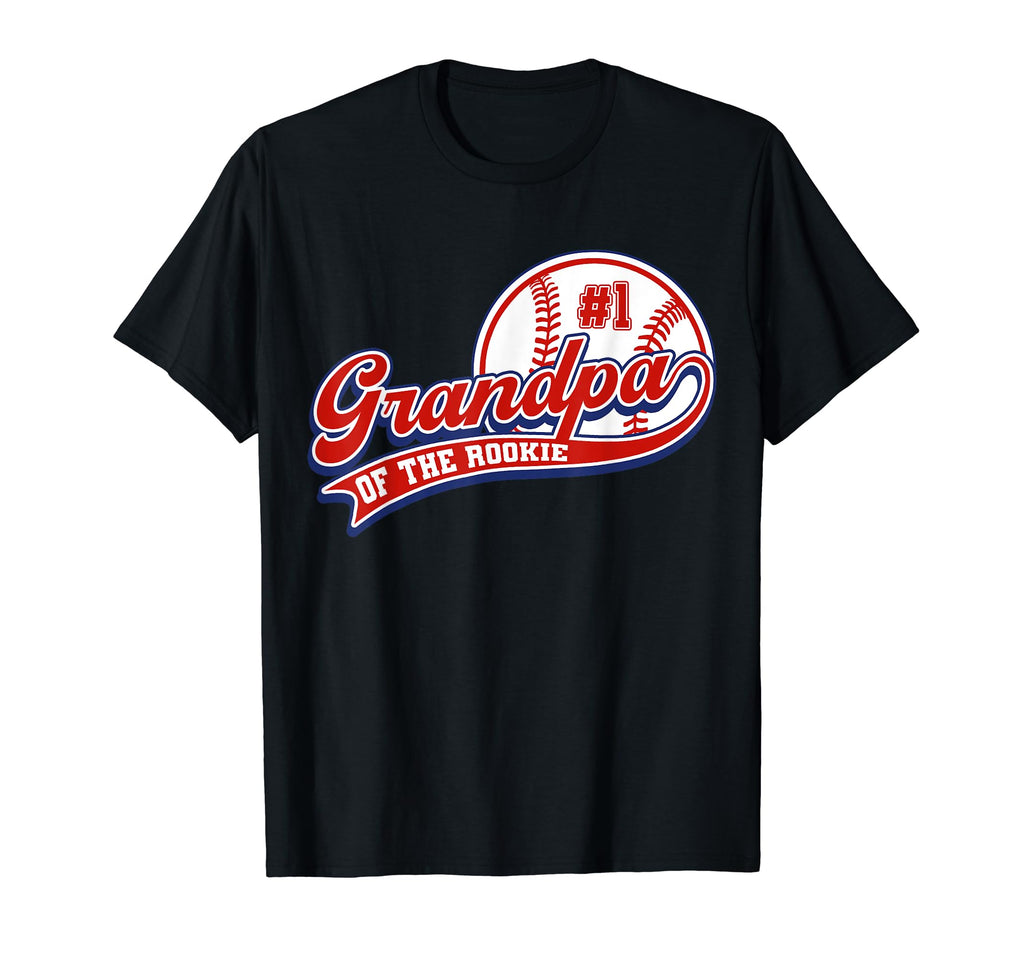 Grandpa Rookie Year 1St Birthday T-Shirt - Custom Art Print Unisex - T-Shirt, Sweatshirt, Hoodie