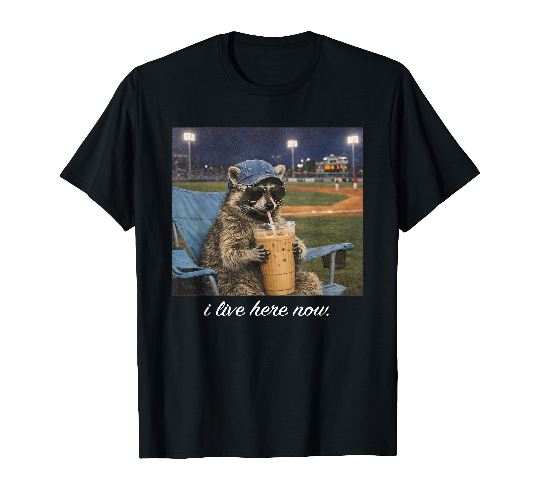 I Live Here Now Baseball Mom T-Shirt - Casual Everyday Wear Men Women - T-Shirt, Sweatshirt, Hoodie
