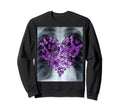 Butterfly Xray Emo Goth Sweatshirt - Novelty Apparel for Adults - T-Shirt, Sweatshirt, Hoodie