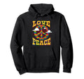 Peace Sign Tie Dye 60S 70S Costume Peace Hoodie - Minimalist Print Unisex - T-Shirt, Sweatshirt, Hoodie