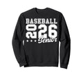 Baseball Senior Night Baseball Sweatshirt - Minimalist Print Men Women - T-Shirt, Sweatshirt, Hoodie