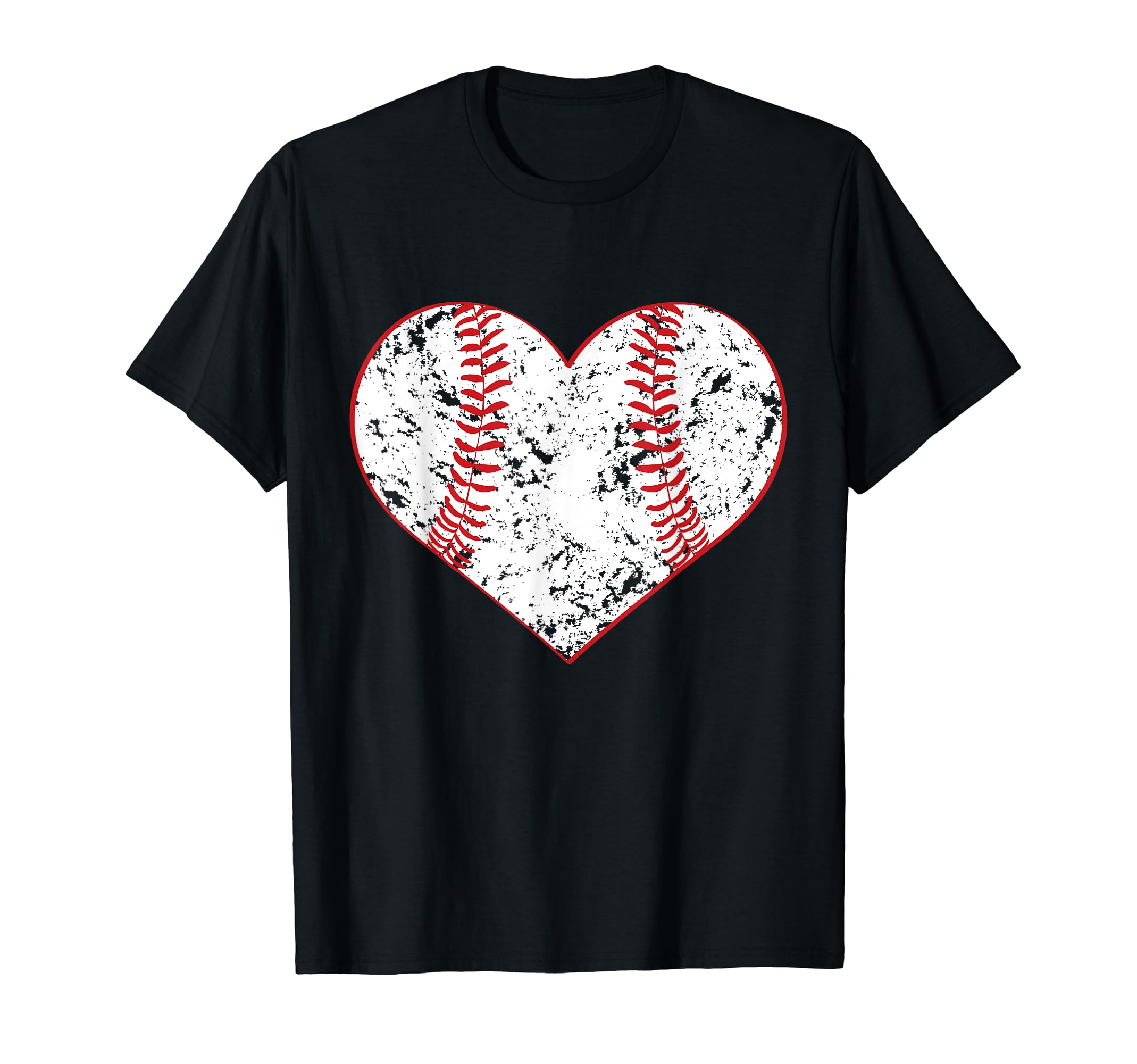 Baseball Heart Gift Softball Mom Or T-Shirt - Aesthetic Graphic Men Women - T-Shirt, Sweatshirt, Hoodie