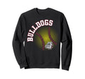 Bulldogs Softball Mom Game Day Maroon Sweatshirt - Graphic Print Men Women - T-Shirt, Sweatshirt, Hoodie
