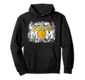 Softball Mom Gold Baseball Diamond Hoodie - Streetwear Style for Adults - T-Shirt, Sweatshirt, Hoodie