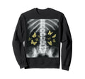 Xray Skeleton Yellow Sweatshirt - Casual Everyday Wear for Adults - T-Shirt, Sweatshirt, Hoodie