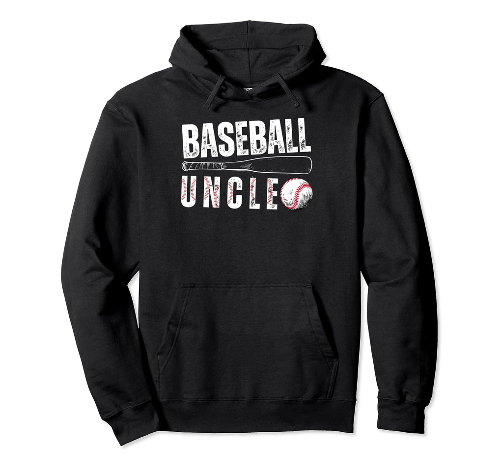 Baseball Uncle Family Matching Funny Hoodie - Streetwear Style for Adults - T-Shirt, Sweatshirt, Hoodie
