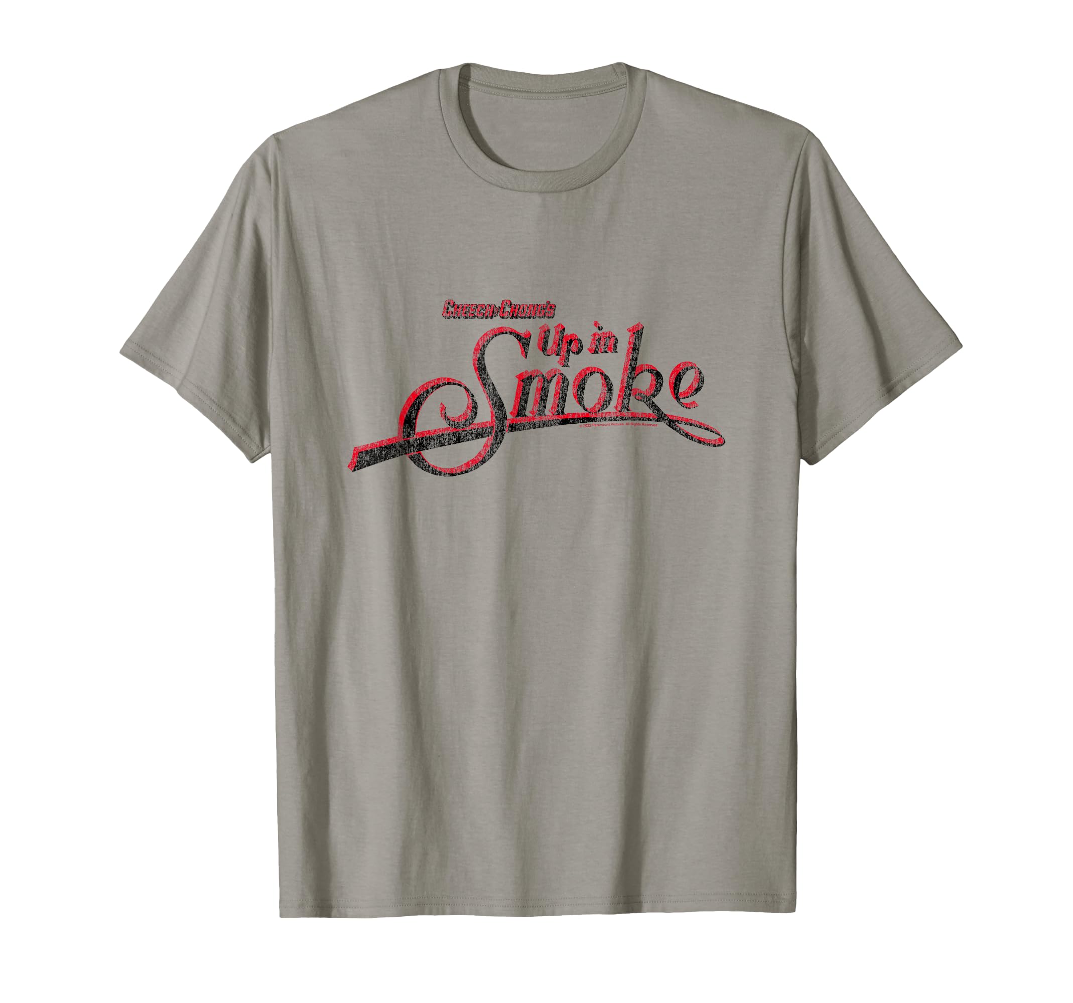 Cheech And Chongs Up Smoke Distressed T-Shirt - Novelty Apparel Men Women - T-Shirt, Sweatshirt, Hoodie