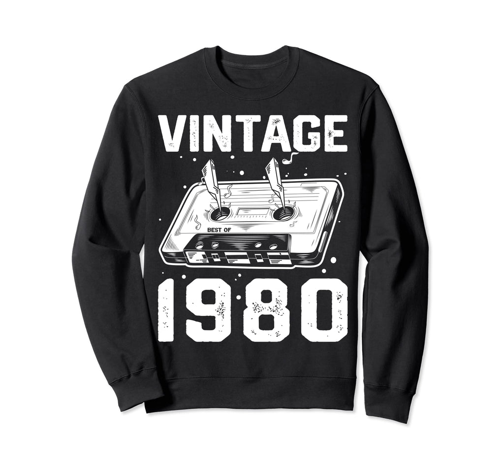 Birthday Best 1980 Bday 1980 Sweatshirt - Novelty Apparel for Adults - T-Shirt, Sweatshirt, Hoodie