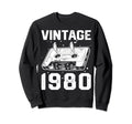 Birthday Best 1980 Bday 1980 Sweatshirt - Novelty Apparel for Adults - T-Shirt, Sweatshirt, Hoodie