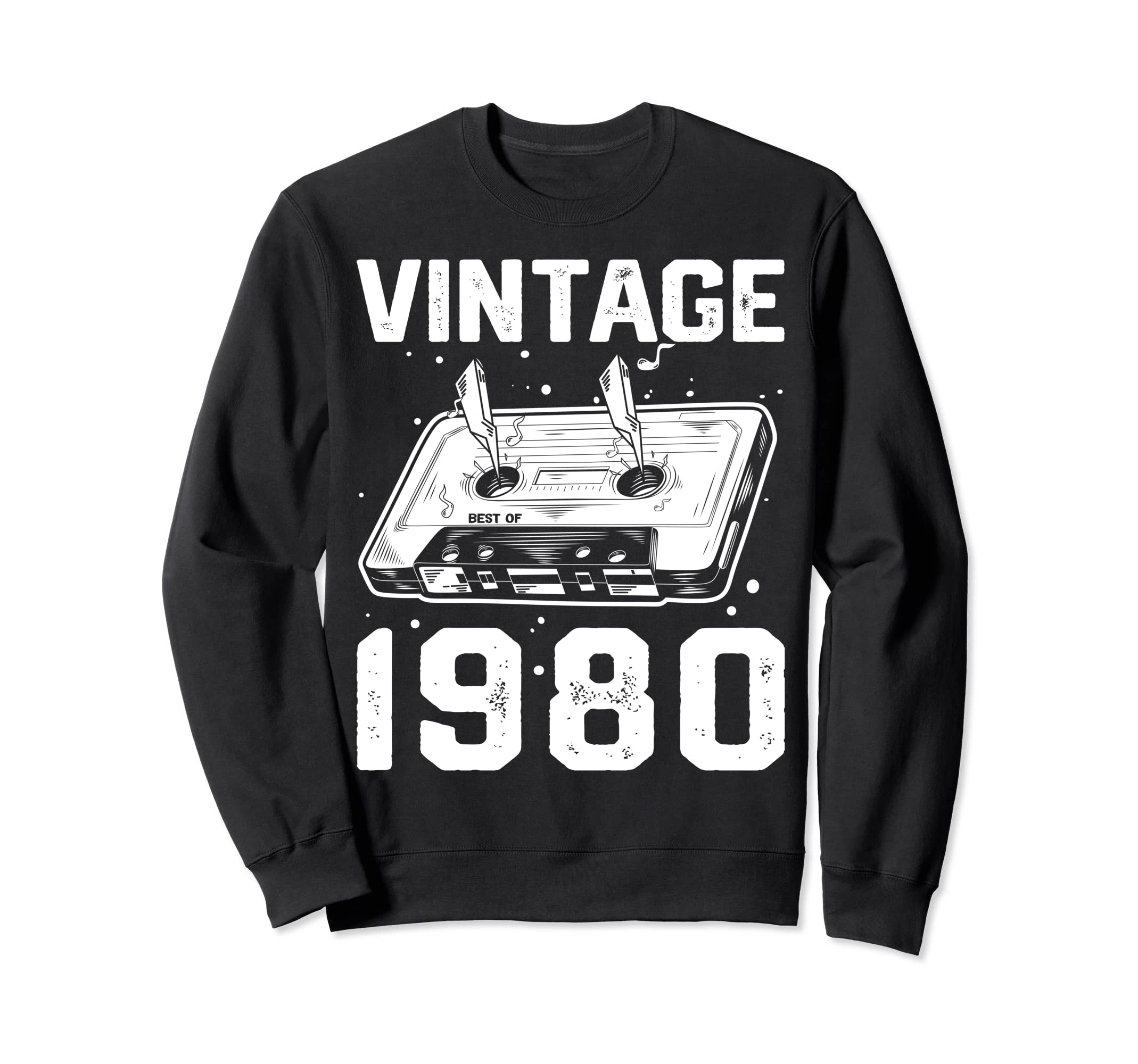 Birthday Best 1980 Bday 1980 Sweatshirt - Novelty Apparel for Adults - T-Shirt, Sweatshirt, Hoodie