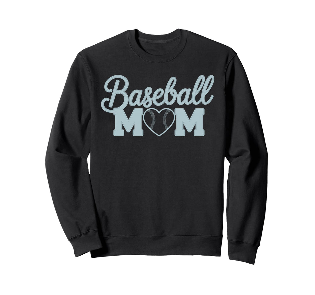 Baseball Mom Baseball Player Sweatshirt - Trendy Graphic for Adults - T-Shirt, Sweatshirt, Hoodie