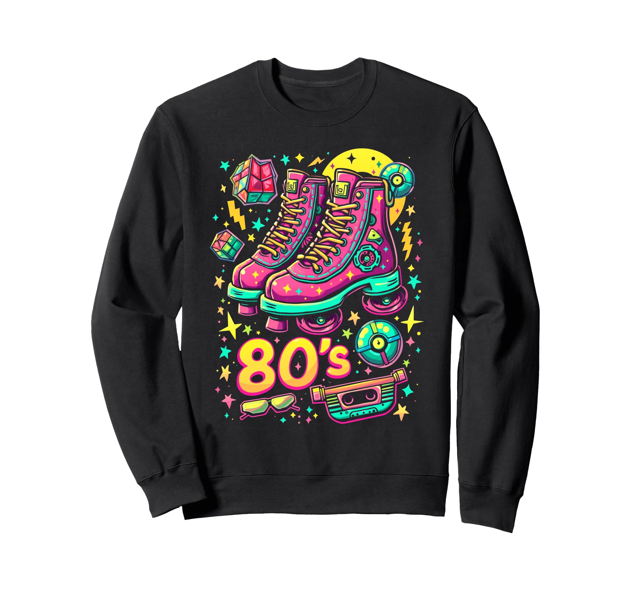 Roller Skates Sweatshirt - Novelty Apparel for Adults - T-Shirt, Sweatshirt, Hoodie