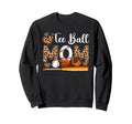 Ball Mom Leopard Costume Baseball Sweatshirt - Custom Art Print for Adults - T-Shirt, Sweatshirt, Hoodie