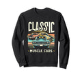 Muscle Car American Car Sweatshirt - Trendy Graphic Men Women - T-Shirt, Sweatshirt, Hoodie